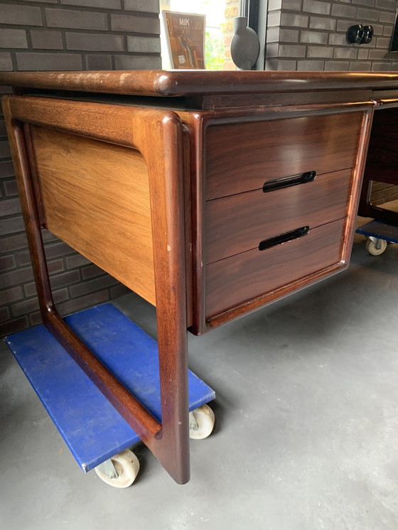 Image 1 of Danish Rosewood Desk By Dyrlund