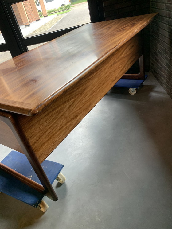 Image 1 of Danish Rosewood Desk By Dyrlund