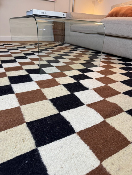 Image 1 of Checkered rug