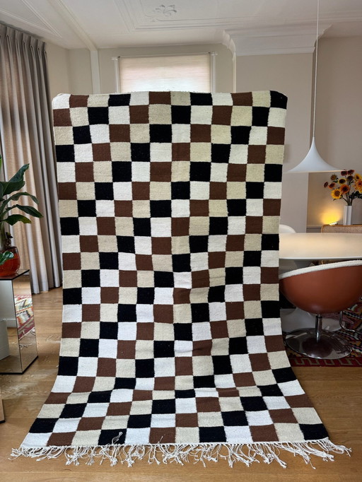 Checkered rug