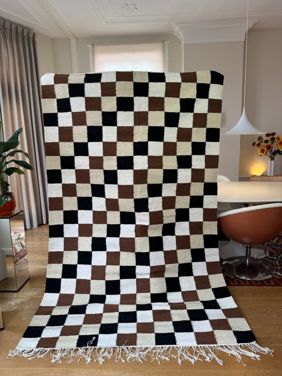 Image 1 of Checkered rug