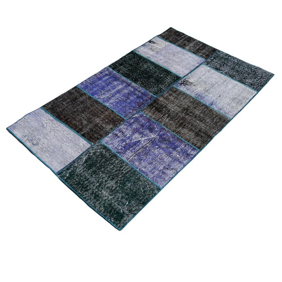 Image 1 of Vintage Turkish Patchwork Rug