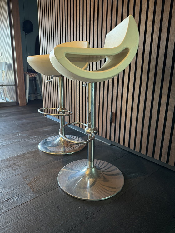 Image 1 of 2 Caio Bar Stools by Erik Bjornsen.