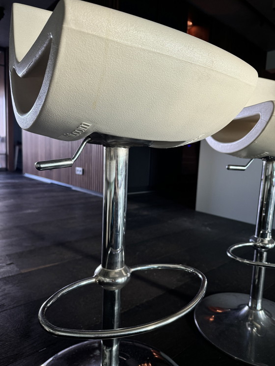 Image 1 of 2 Caio Bar Stools by Erik Bjornsen.