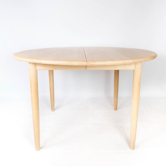 Image 1 of Tavolo da pranzo vintage in faggio di Severin Hansen per Haslev Furniture Factory, anni '60