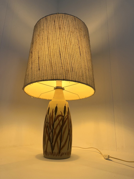 Image 1 of Lampada da tavolo vintage in ceramica danese anni '60