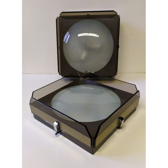 Image 1 of Pair of vintage Wall lights Veca, Italy 1970s