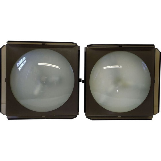 Image 1 of Pair of vintage Wall lights Veca, Italy 1970s