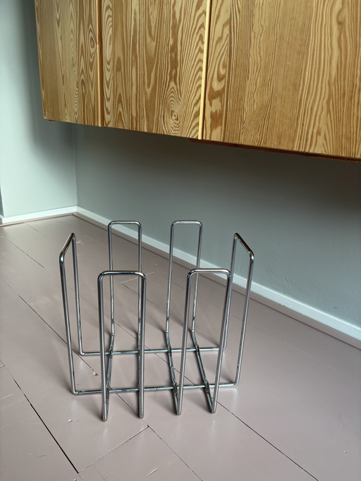 Vintage Blomus Wires Magazine Rack
