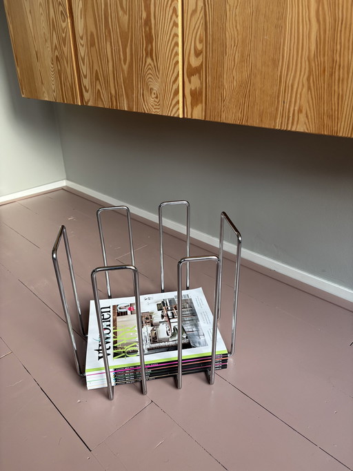 Vintage Blomus Wires Magazine Rack
