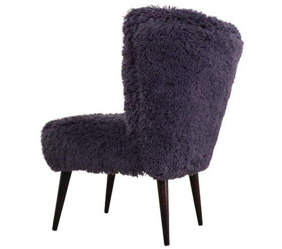 Image 1 of Fluffy 'Butzbach' cocktail armchair