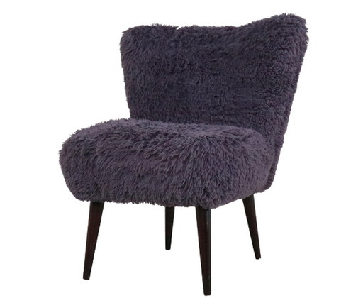 Fluffy 'Butzbach' cocktail armchair