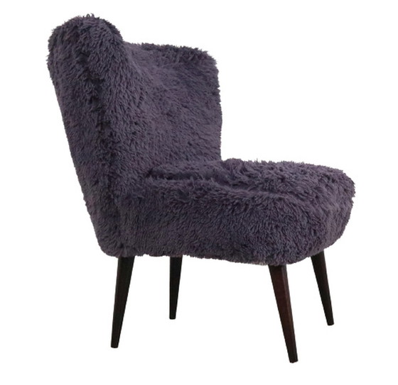 Image 1 of Fluffy 'Butzbach' cocktail armchair