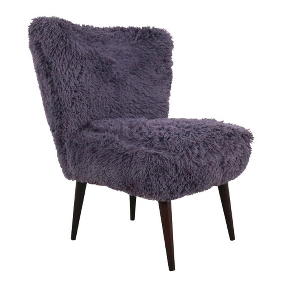 Image 1 of Fluffy 'Butzbach' cocktail armchair