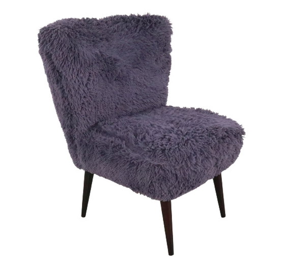 Image 1 of Fluffy 'Butzbach' cocktail armchair