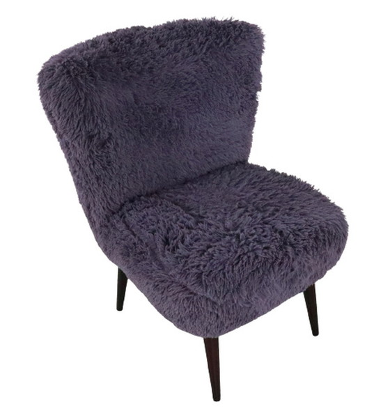 Image 1 of Fluffy 'Butzbach' cocktail armchair