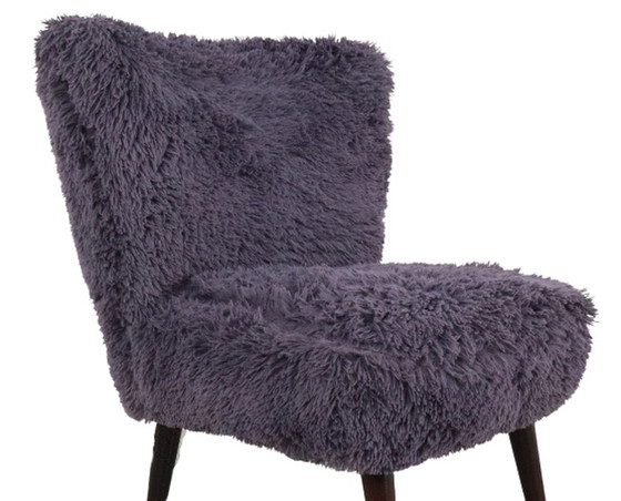 Image 1 of Fluffy 'Butzbach' cocktail armchair