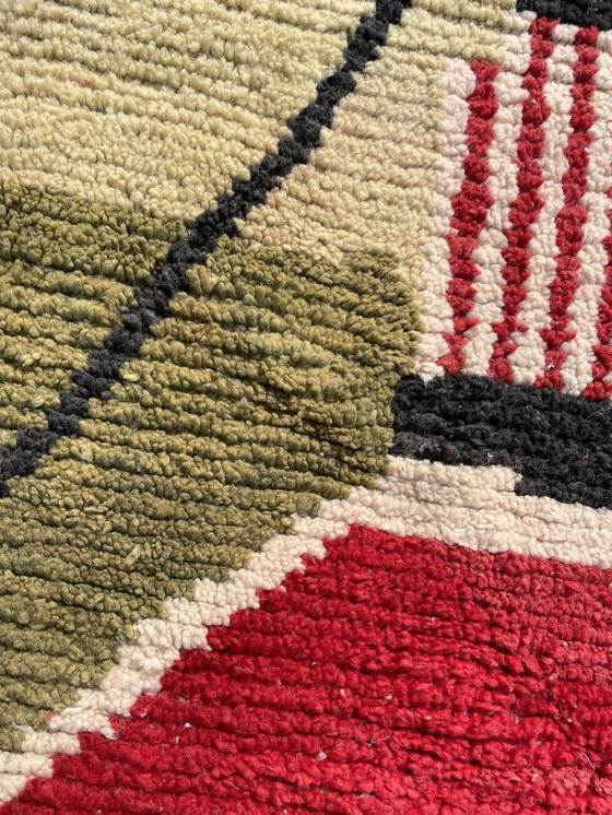 Image 1 of Modern Berber Moroccan Boujad Rug