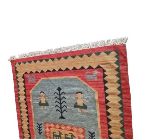 Image 1 of Hand-knotted Persian rug Gabbeh Oriental rug