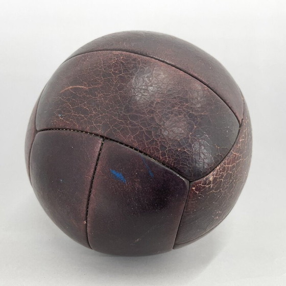 Image 1 of Pallone da allenamento in pelle vintage, Cecoslovacchia 1930