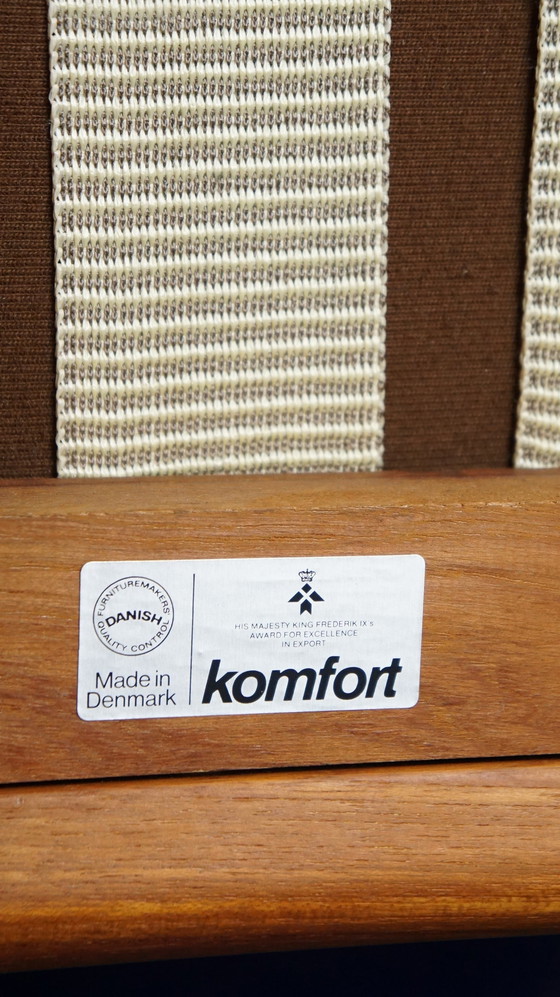 Image 1 of Vintage Danish Design Armchair By Arne Wahl For Komfort