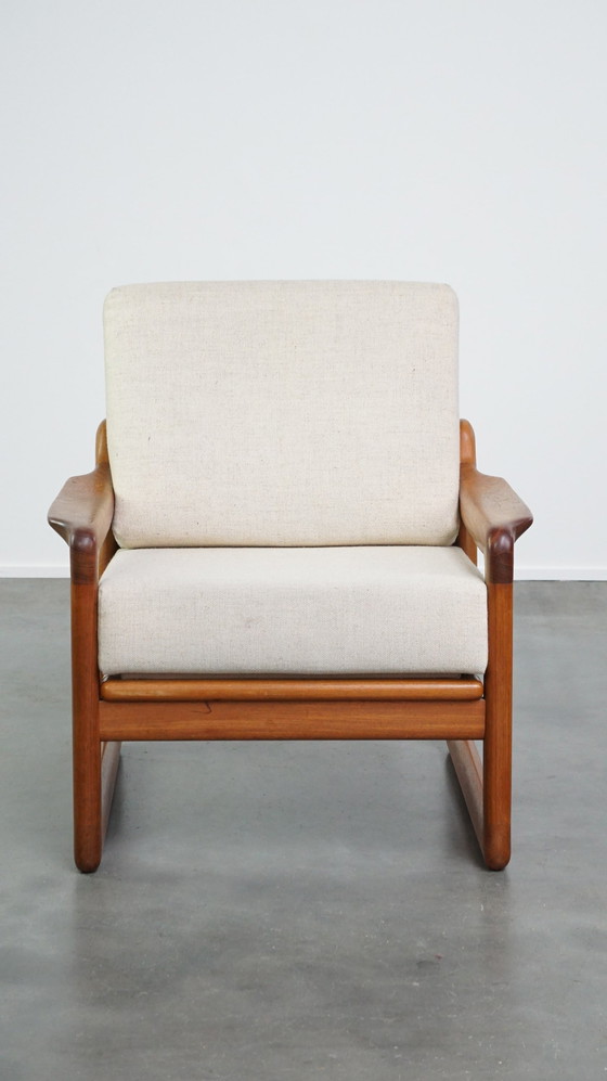 Image 1 of Vintage Danish Design Armchair By Arne Wahl For Komfort