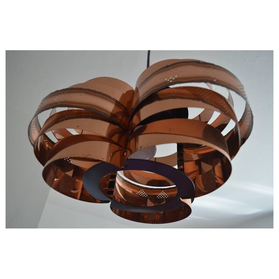 Image 1 of Lampada a sospensione vintage danese di Verner Schou per Cornell - anni '60.