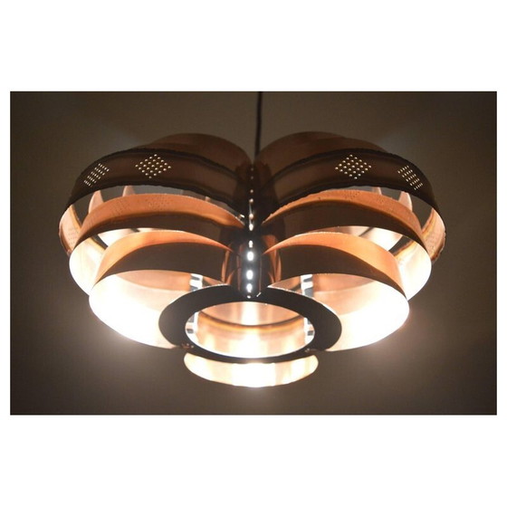Image 1 of Lampada a sospensione vintage danese di Verner Schou per Cornell - anni '60.