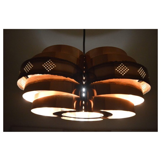 Image 1 of Lampada a sospensione vintage danese di Verner Schou per Cornell - anni '60.