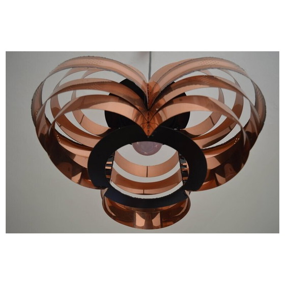 Image 1 of Lampada a sospensione vintage danese di Verner Schou per Cornell - anni '60.