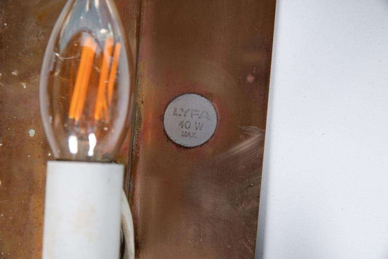 Image 1 of Lampade da parete in vetro vintage Carl Fagerlund, applique in vetro Lyfa