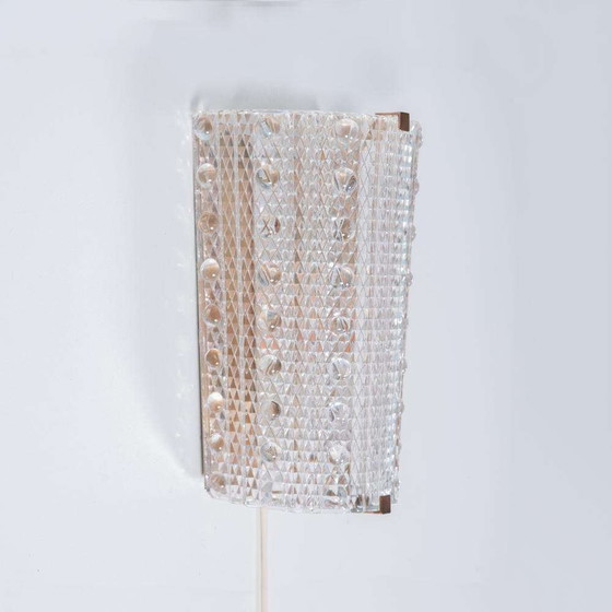 Image 1 of Lampade da parete in vetro vintage Carl Fagerlund, applique in vetro Lyfa