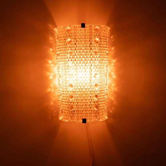 Image 1 of Lampade da parete in vetro vintage Carl Fagerlund, applique in vetro Lyfa