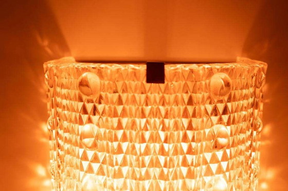 Image 1 of Lampade da parete in vetro vintage Carl Fagerlund, applique in vetro Lyfa