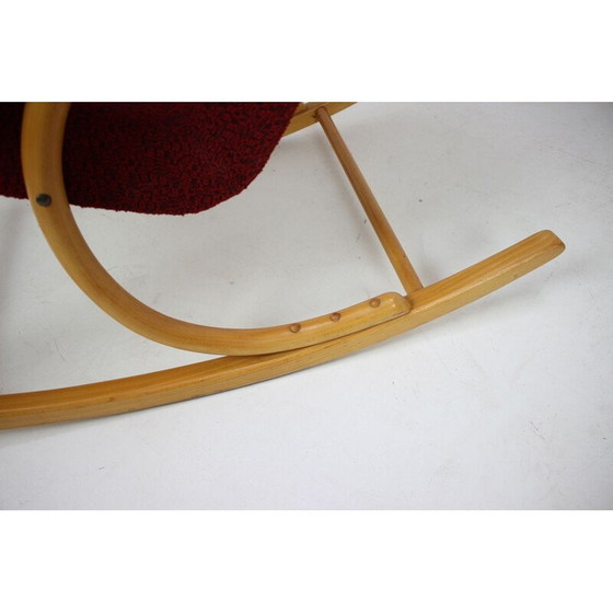 Image 1 of Mid century rocking chair for Ton, Czechoslovakia 1970s