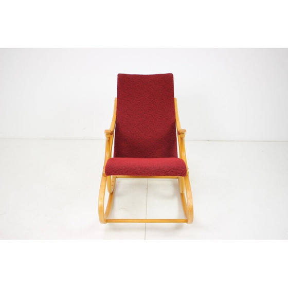 Image 1 of Mid century rocking chair for Ton, Czechoslovakia 1970s