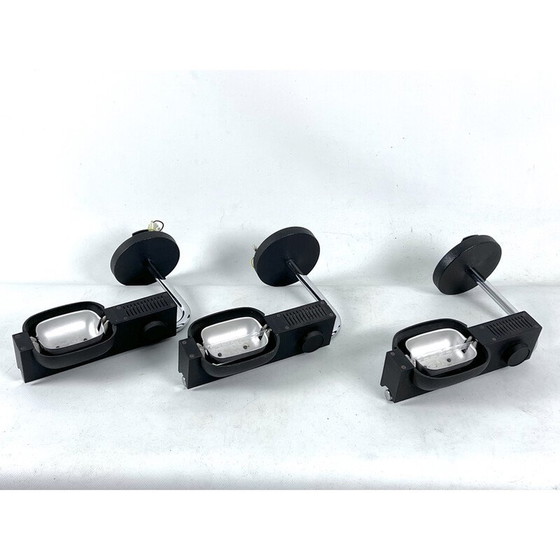 Image 1 of Set of 3 vintage wall lamps by Ernesto Gismondi for Artemide, Italy 1980
