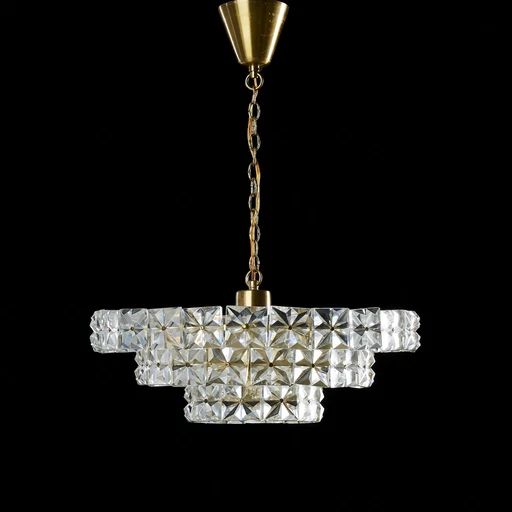 Design Eriksmâla Crystal Brass Lamp