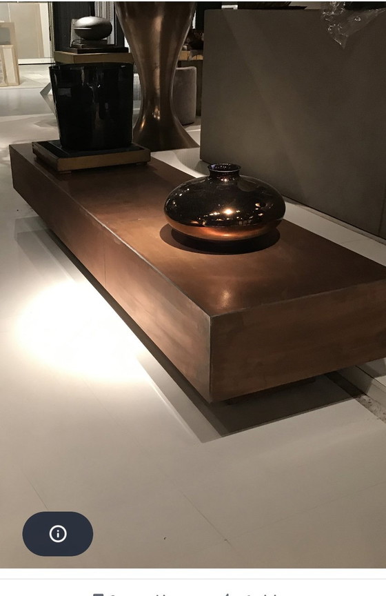 Image 1 of Modern All Copper Coffee Table