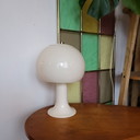 Lampe de table vintage à champignon