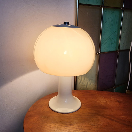 Image 1 of Vintage mushroom table lamp