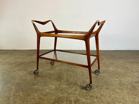 Image 1 of Chariot de service Luisa Parisi pour Angelo de Baggis Mid Century