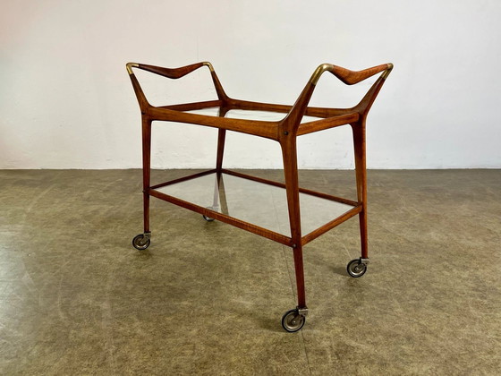 Image 1 of Chariot de service Luisa Parisi pour Angelo de Baggis Mid Century