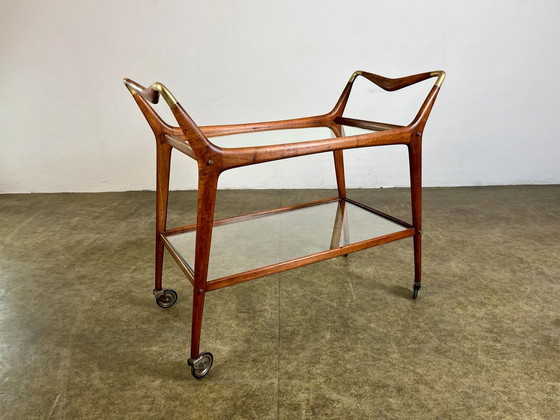 Image 1 of Chariot de service Luisa Parisi pour Angelo de Baggis Mid Century