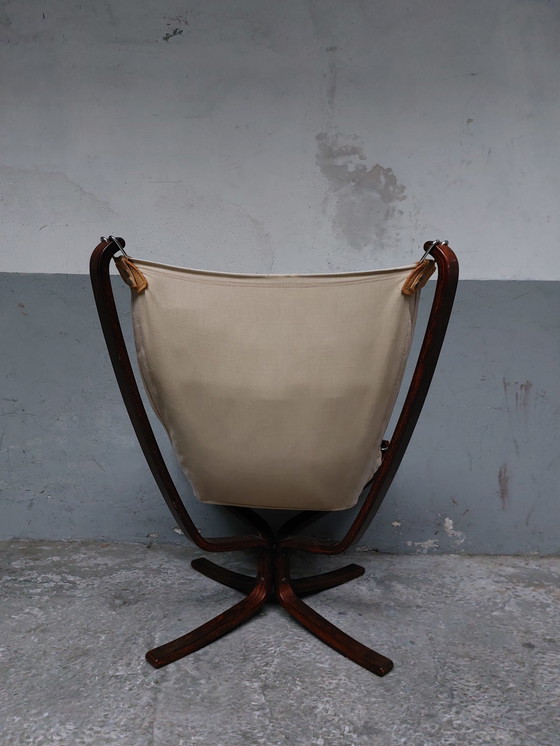 Image 1 of Mid-Century Falcon Chair By Sigurd Ressell For Vatne Mobler, 1960S