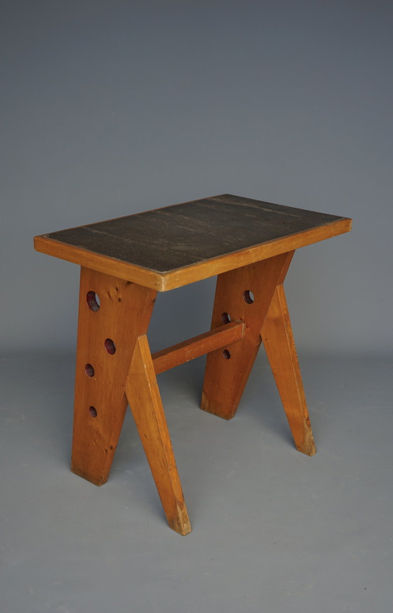 Image 1 of Small Mid-Century French Desk, 1950s