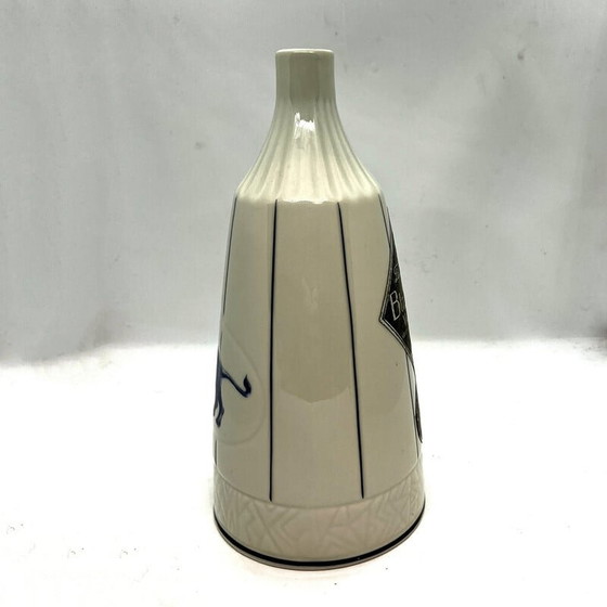 Image 1 of Bottiglia di vodka in porcellana Bison vintage di Lichte Fine China, Germania 1968