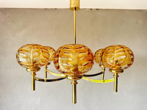 Image 1 of Vintage Doria chandelier