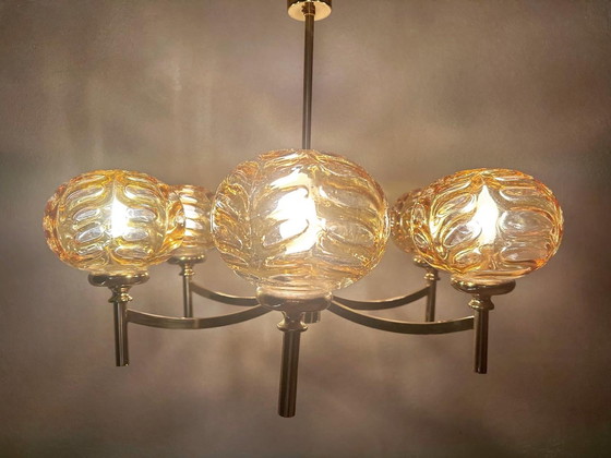 Image 1 of Vintage Doria chandelier