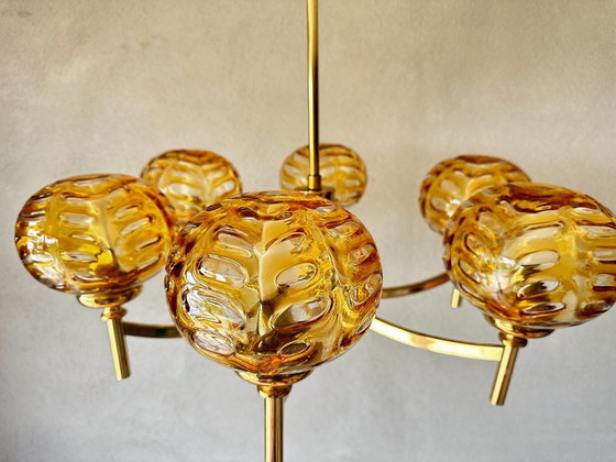 Image 1 of Vintage Doria chandelier